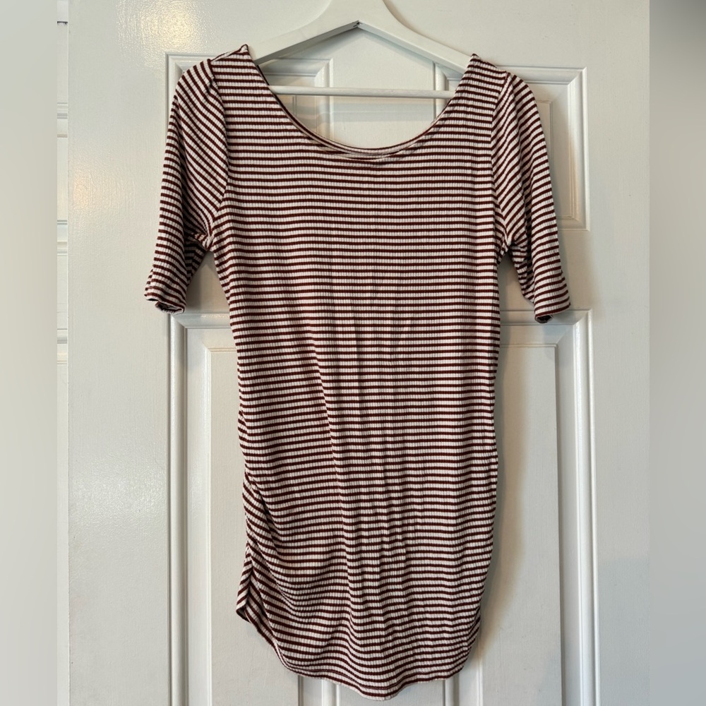 Isabel maternity striped shirt